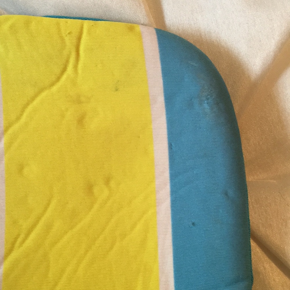 Pathika laptop/tablet sleeve.Blue/yellow - Picture 6 of 8